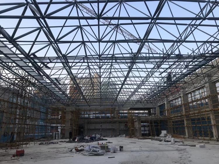 保山第一附属小学体育馆网架